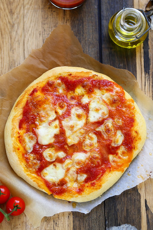 Pâte à pizza longue fermentation - recette four à pizza