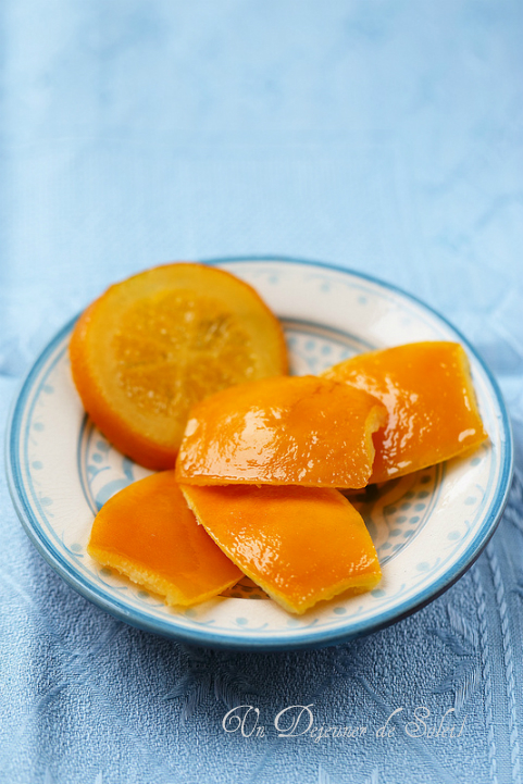 Faire ses oranges confites ou orangettes très facilement
