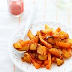 pommes de terre carottes roties tandoori