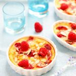 clafoutis peches framboise amandes