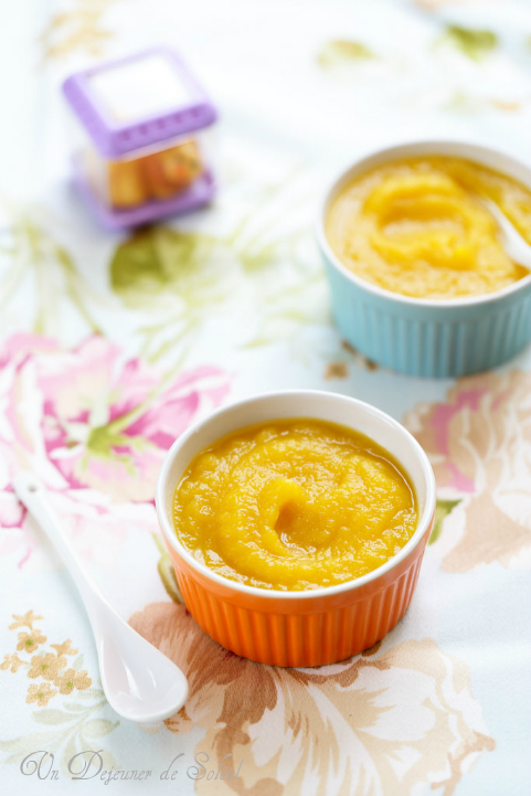 Compote Pomme Mangue Recette Pour Bebes Un Dejeuner De Soleil