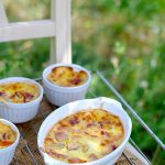 clafoutis peches mascarpone sans gluten