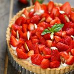 tarte fraises amandes sans laitages