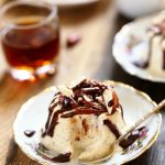 parfait glace amandes sauce chocolat recette sicilienne