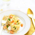 linguine crevettes mascarpone recette rapide