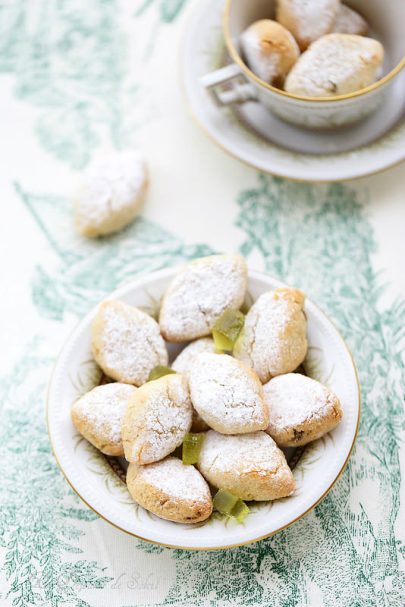 Ricciarelli au cédrat confit