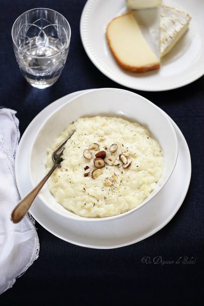 Risotto aux quatre fromages