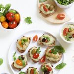 crostini thon ricotta artichauts aperitif italien