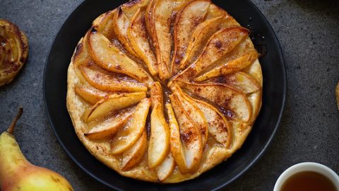 Tarte Fine Aux Poires Recette Facile Un Dejeuner De Soleil