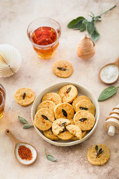 Crackers au fromage et au piment