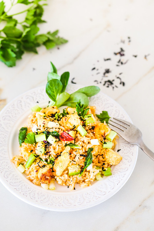 Salade de riz à l'italienne - Recette plat facile - Un déjeuner de soleil