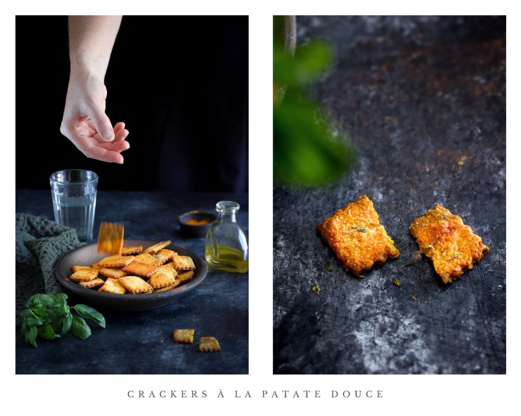 crackers patate douce recette video sans oeufs