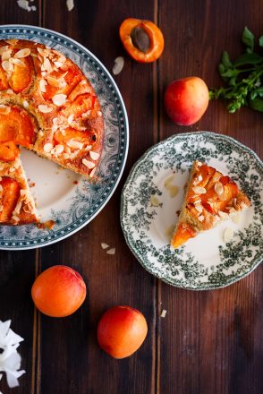 Gâteau italien aux abricots (sans beurre)