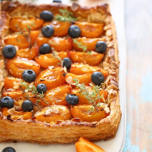 tarte abricots simple feuilletee