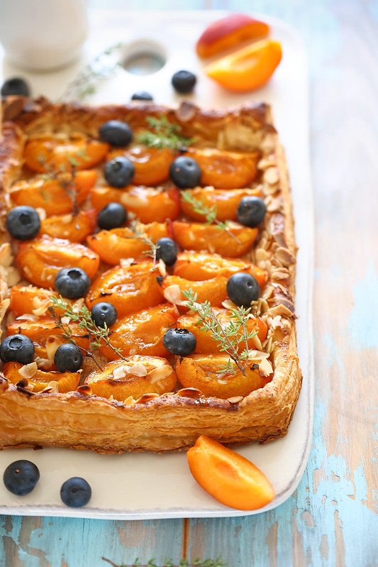 tarte abricots simple feuilletee