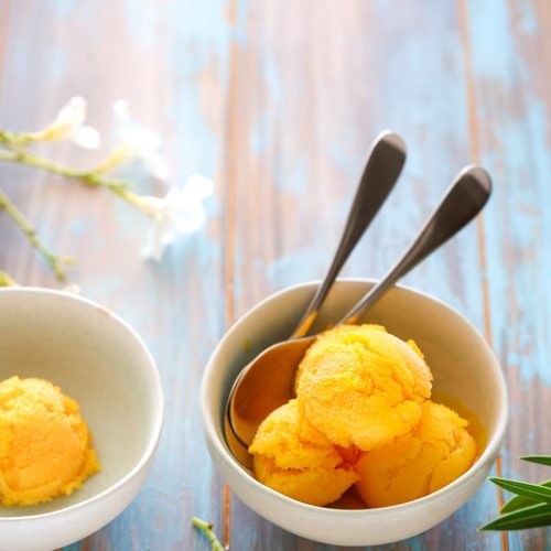 sorbet mangue recette