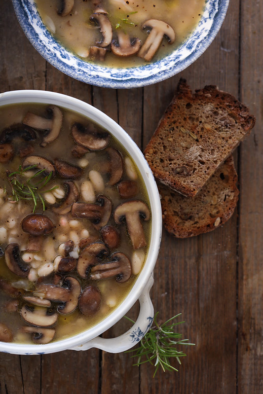 soupe toscane champignons