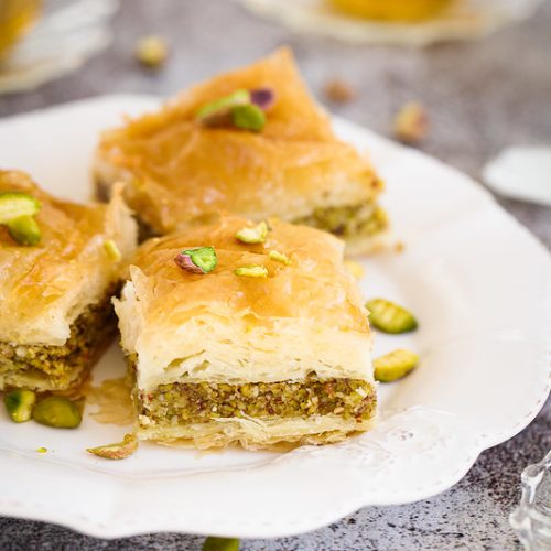 baklava pistaches