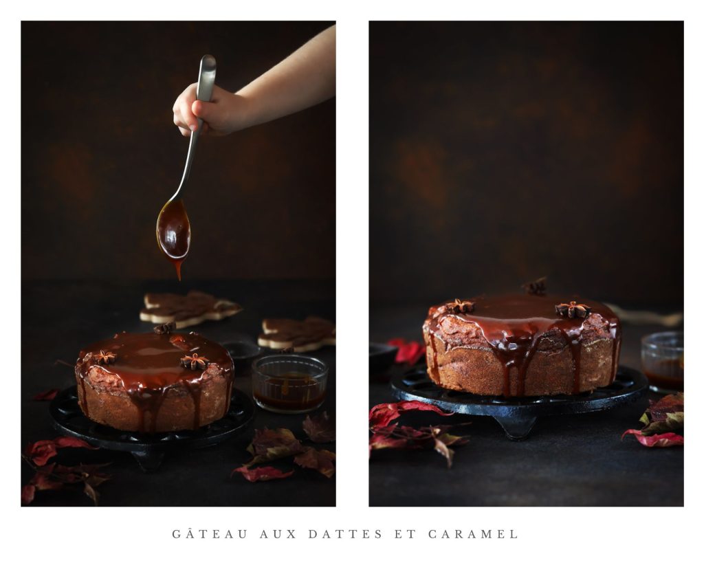 gateau fondant datte sauce caramel date pudding