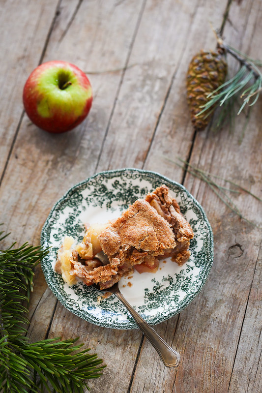 tarte pommes brie farine complète