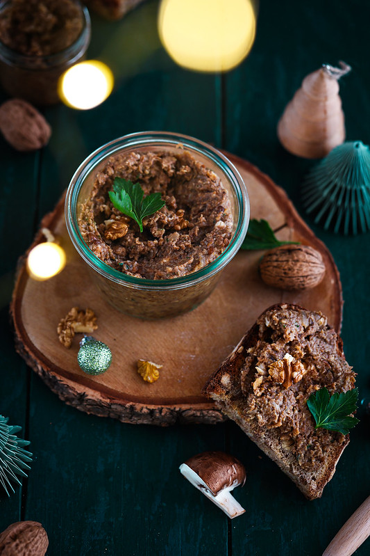 terrine vegan champignons lentilles