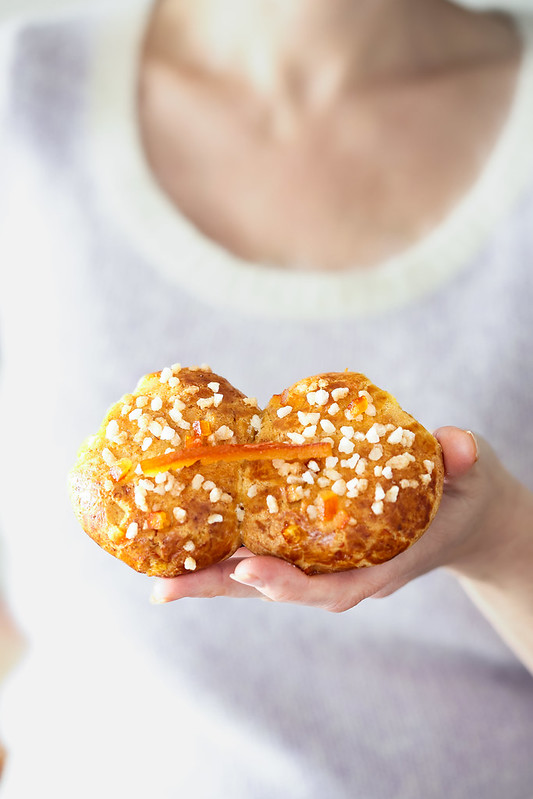 brioche couronne roi orange confite recette