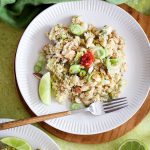 chou fleur saute gingembre facon riz recette legere