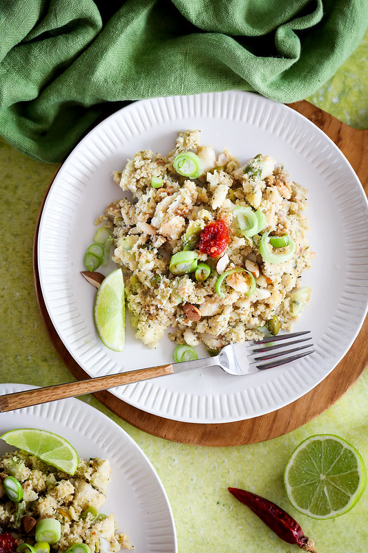 chou fleur saute gingembre facon riz recette legere