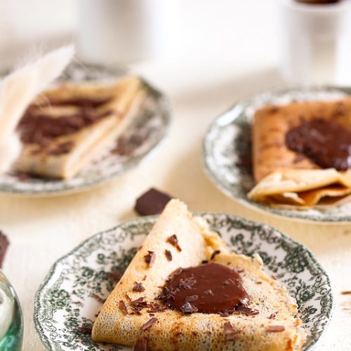 crepes cannelle sarrasin caramel chocolat video