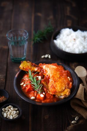 Mafé poulet (à la sauce de cacahouètes)