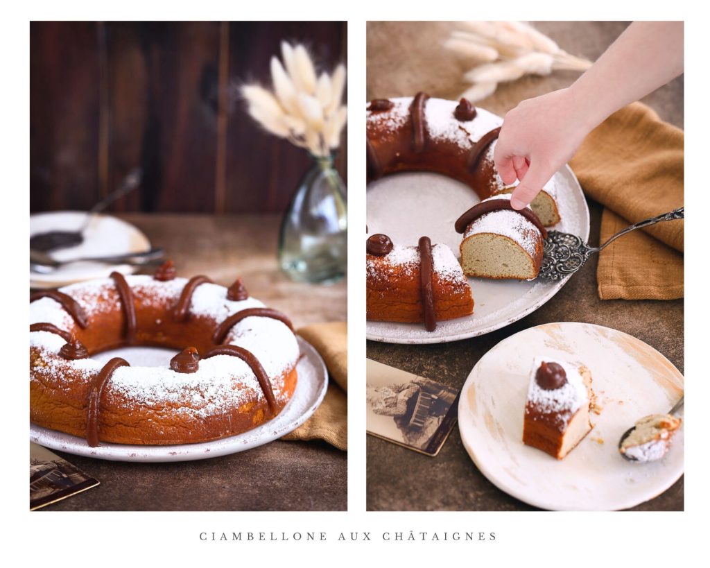 ciambellone chataignes colli euganei recette cake facile