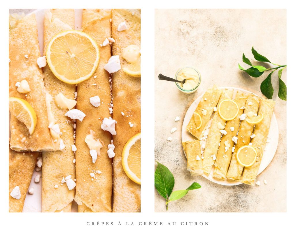 crepes creme citron recette facile