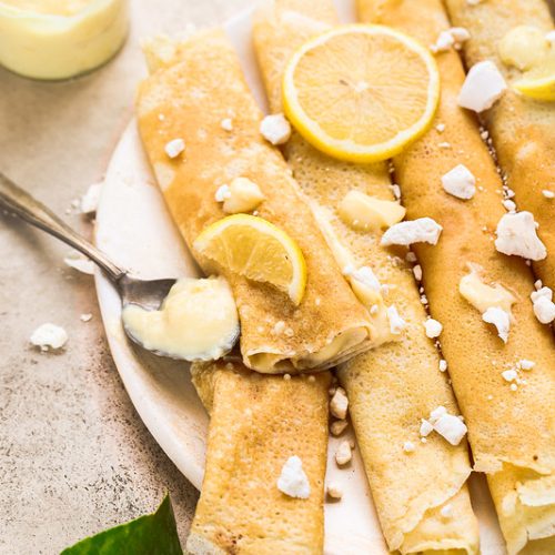 crepes curd citron bergamote recette