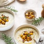 soupe chataignes chou blanc guanciale sans gluten